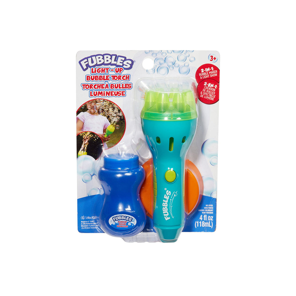 Fubbles Light-Up Bubble Torch