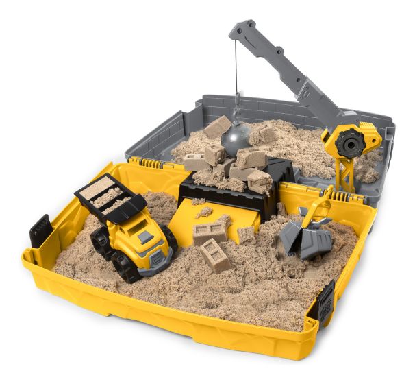 Kinetic Sand Construction Site Sandbox