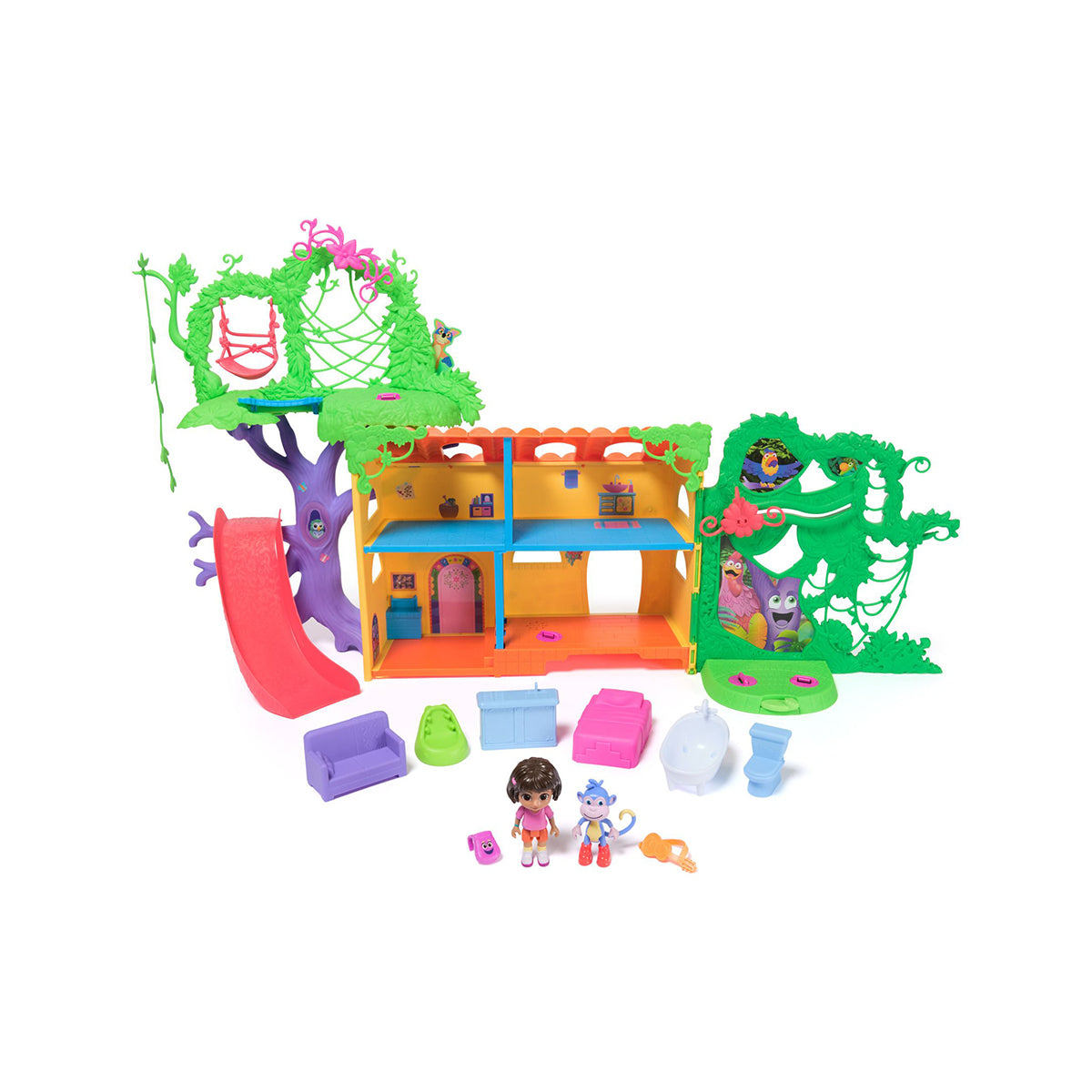 Dora Explore & Play Rainforest Casita Playset