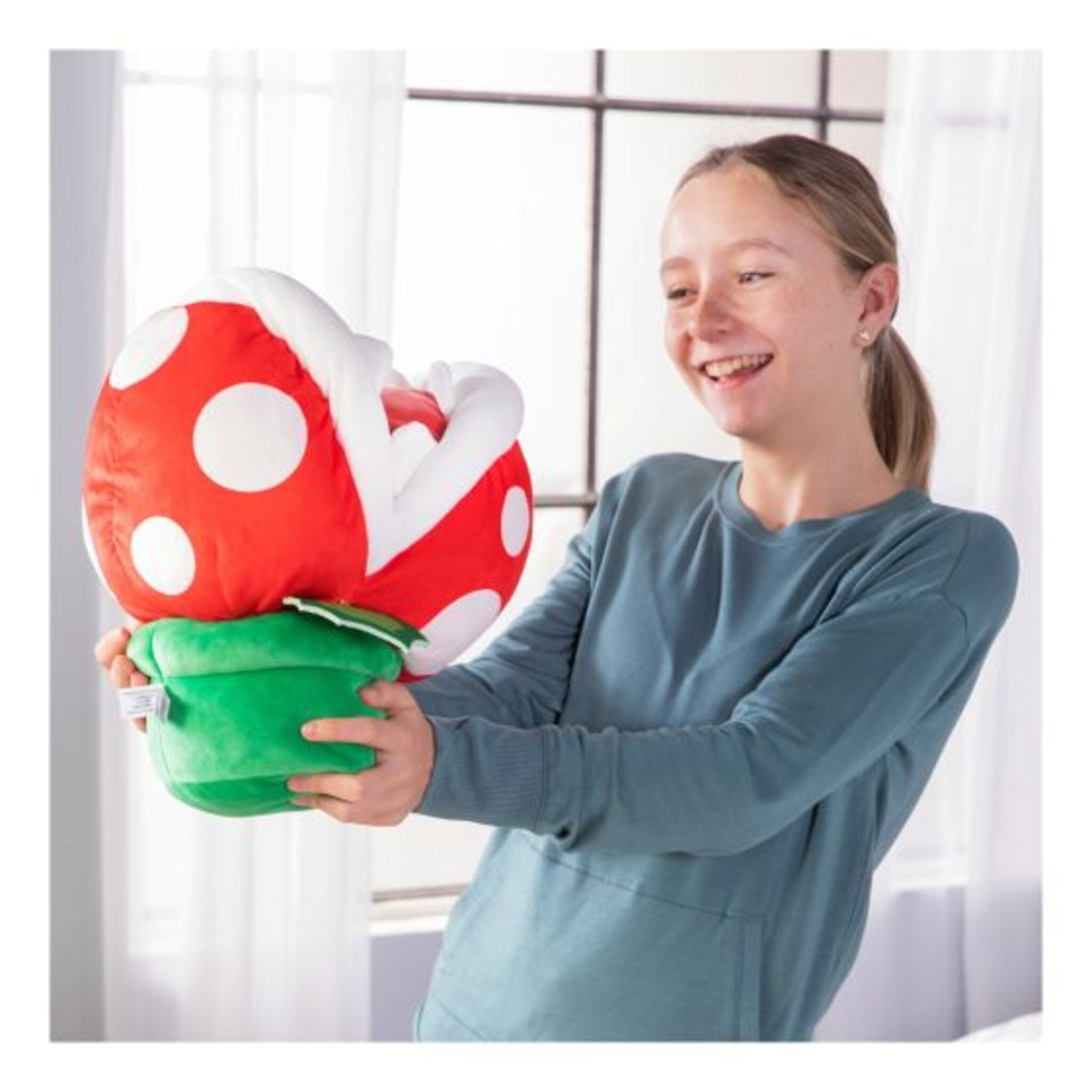 Club Mocchi Mocchi Super Mario Piranha Mega Plush