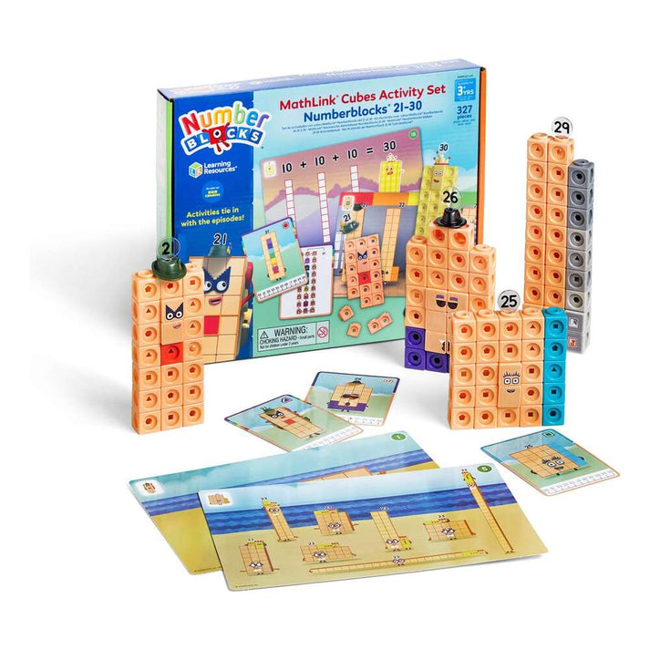 MathLink Cubes Numberblocks 21-30 Activity Set - Babyfair Ltd
