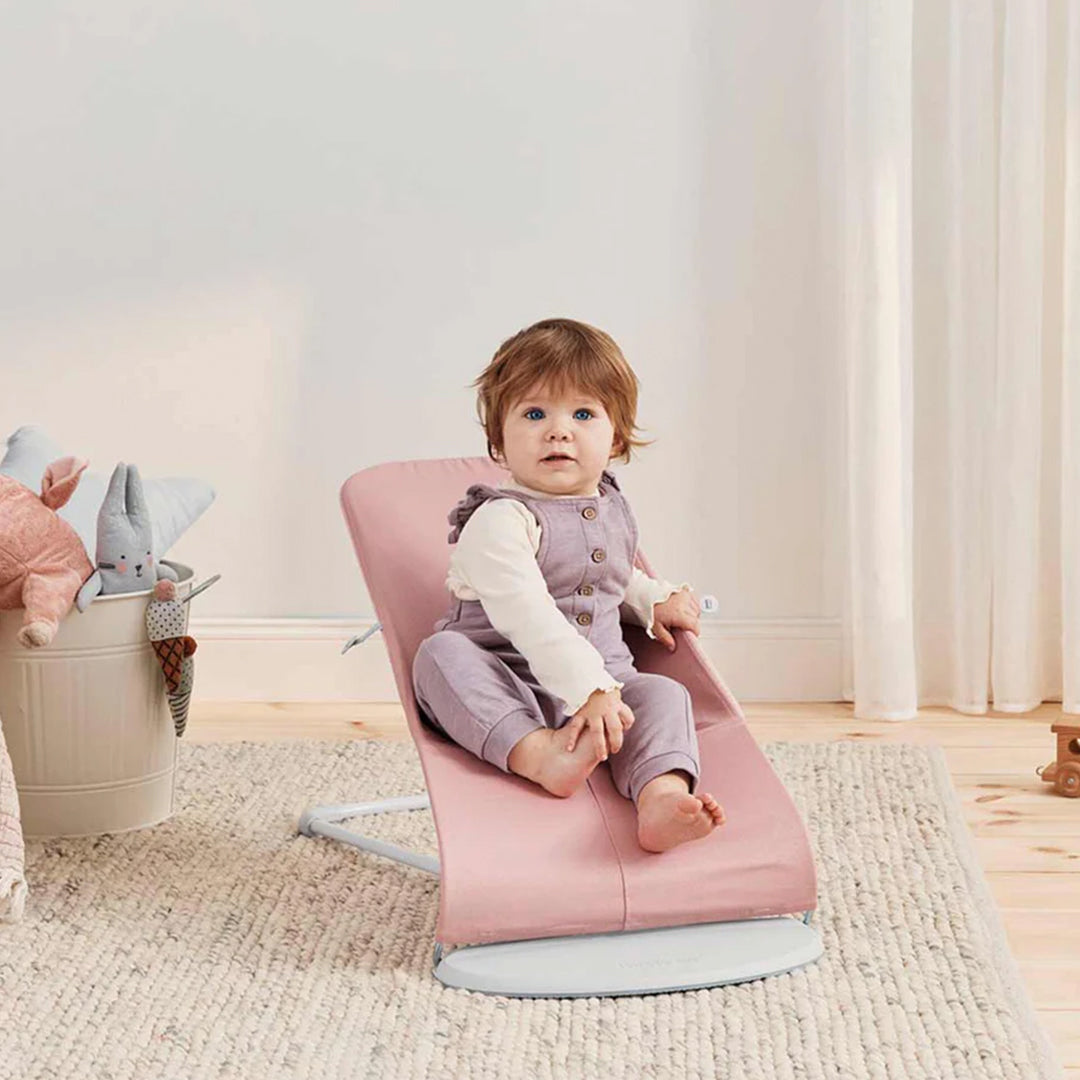 BabyBjörn Baby Bouncers BLISS 3D Jersey, Light Pink - Babyfair Ltd
