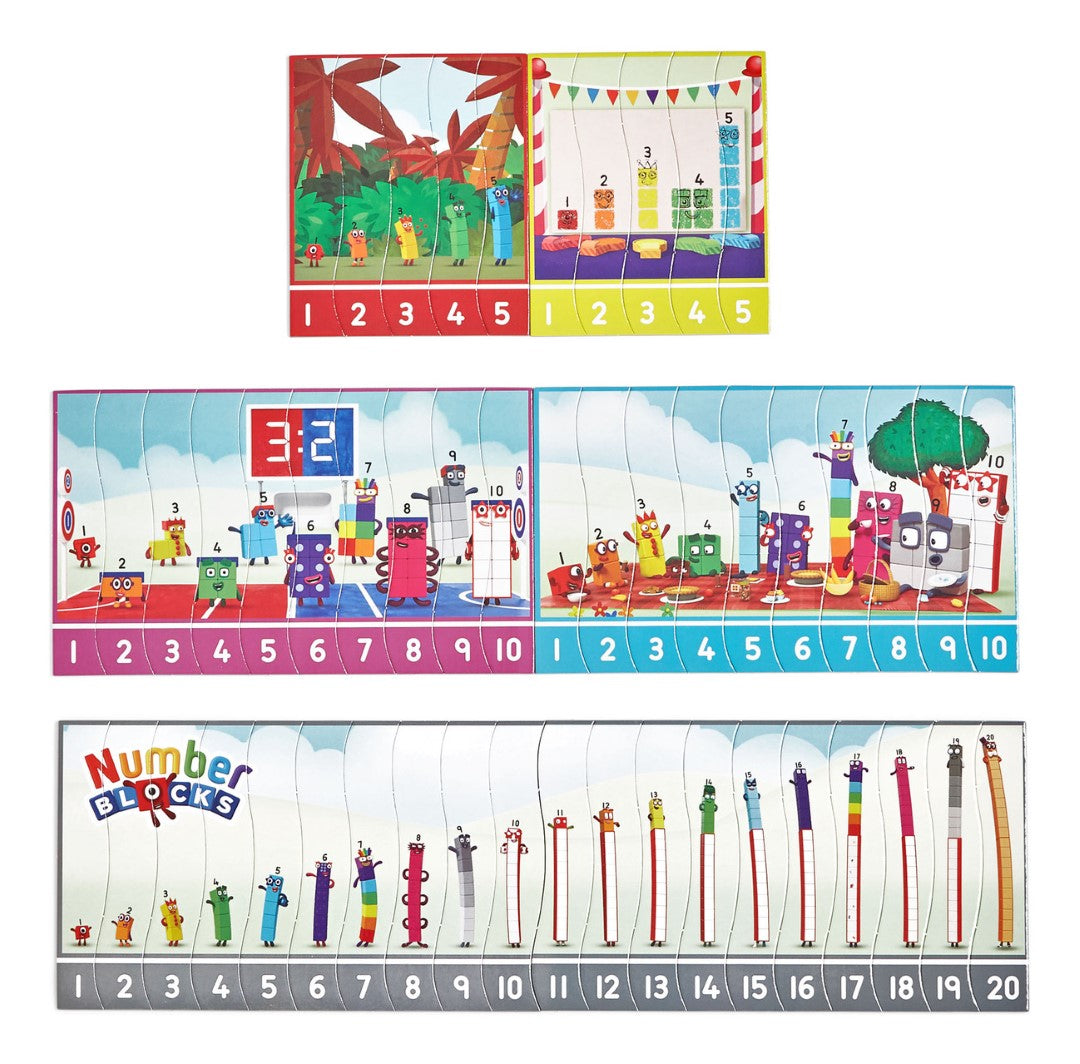 Numberblocks Sequencing Puzzle