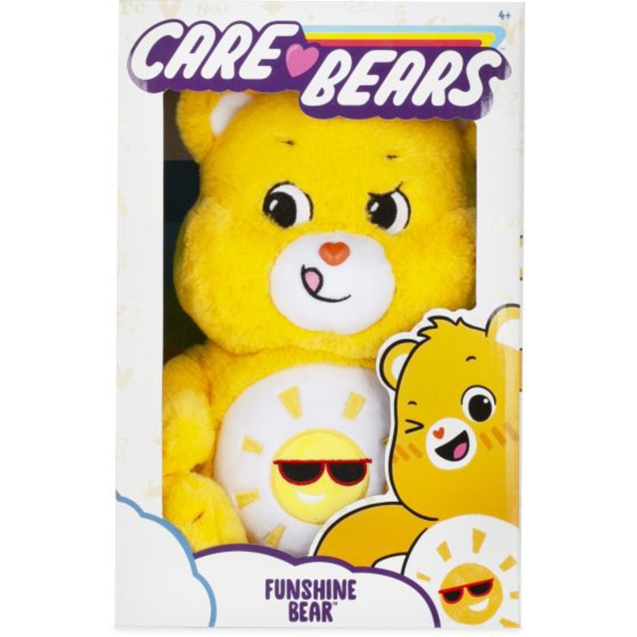 Funshine Login Care Bears 35cm Funshine Bear Plush - Babyfair Ltd