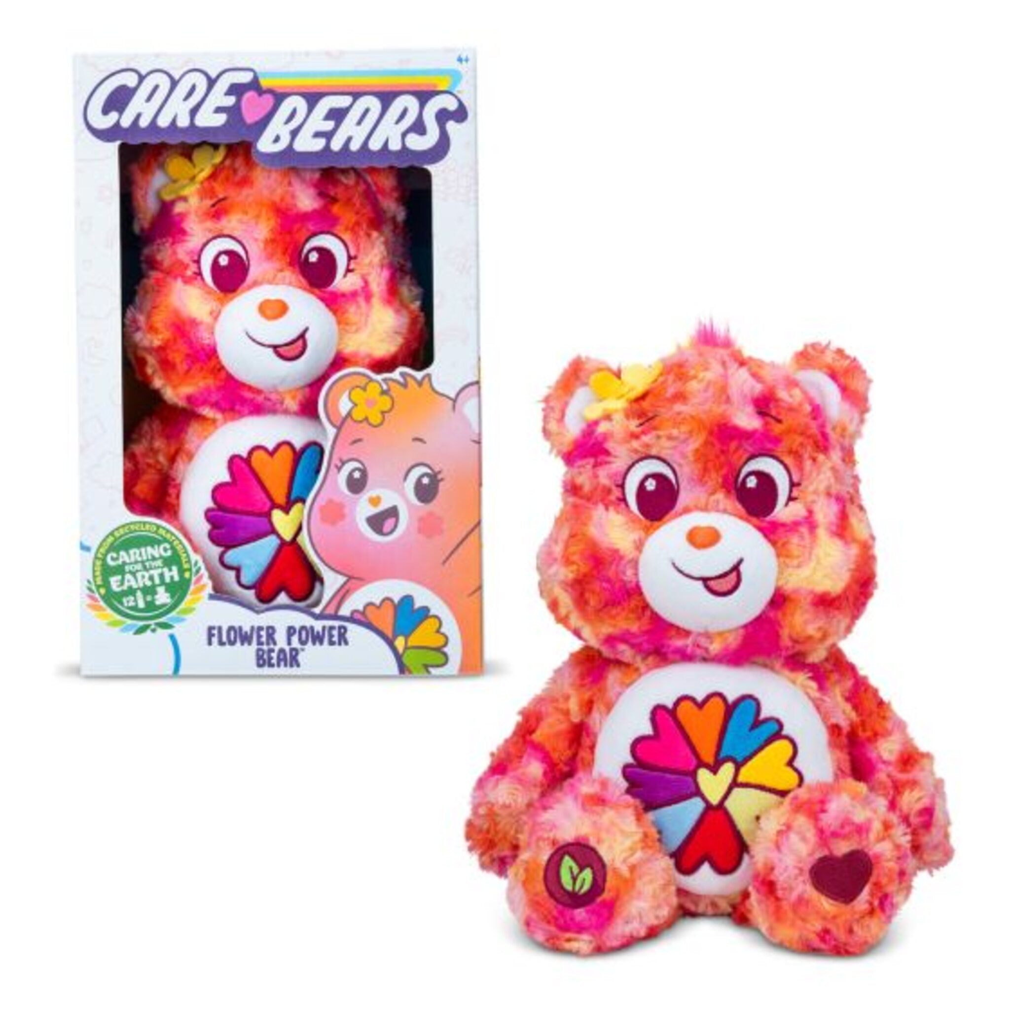 Care Bears 35cm Flower Power Bear Medium Plush