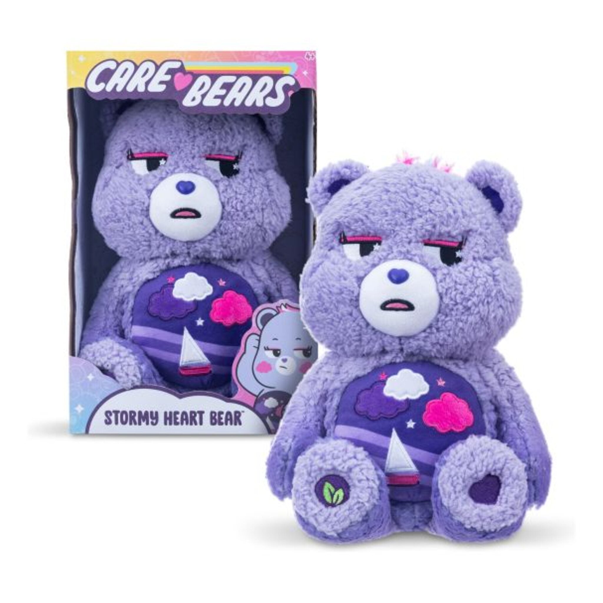 Care Bears - 35cm Cozy Stormy Heart Bear