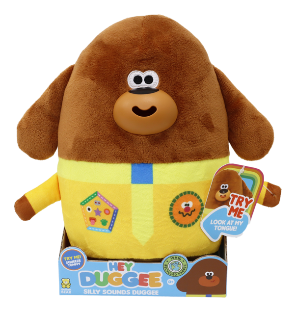 Hey Duggee Silly Sounds Duggee Soft Toy - Babyfair Ltd