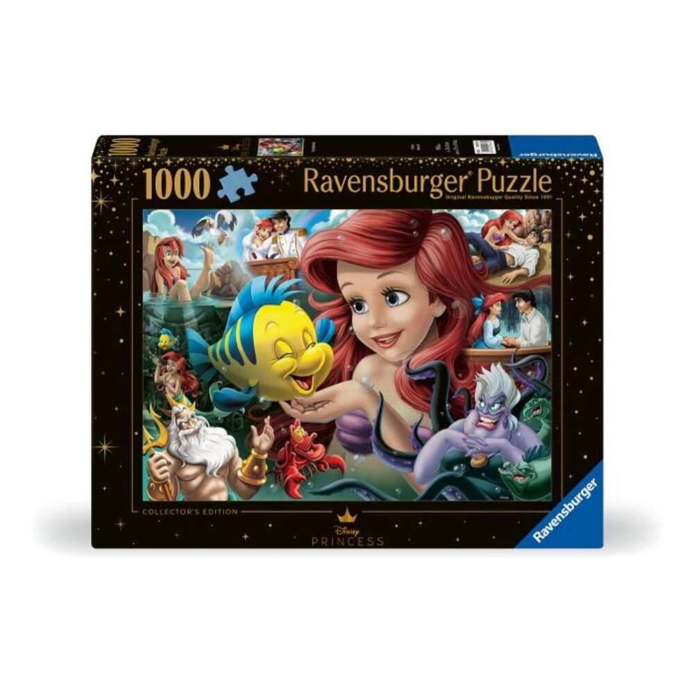Disney Princess Heroines Little Mermaid 1000 Piece Jigsaw Puzzle ...