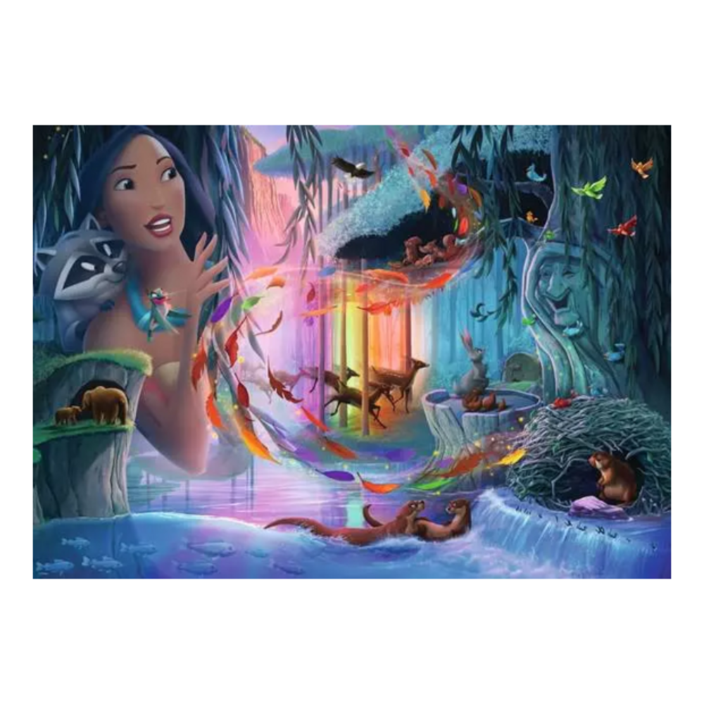 Disney Castle Collection: Pocahontas 1000 Piece Jigsaw Puzzle