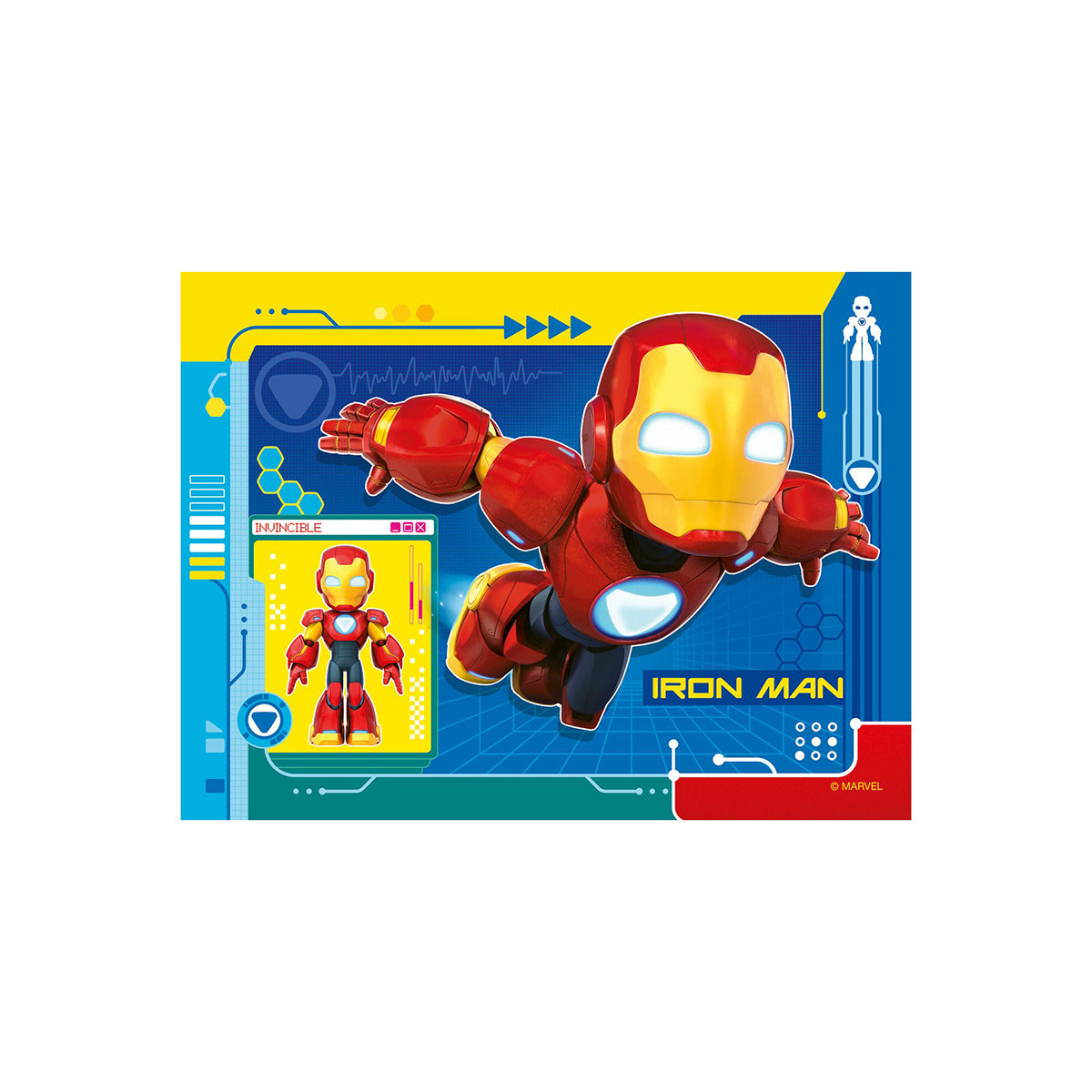 Iron Man & His Awesome Friends 4 in a Box Jigsaw Puzzles