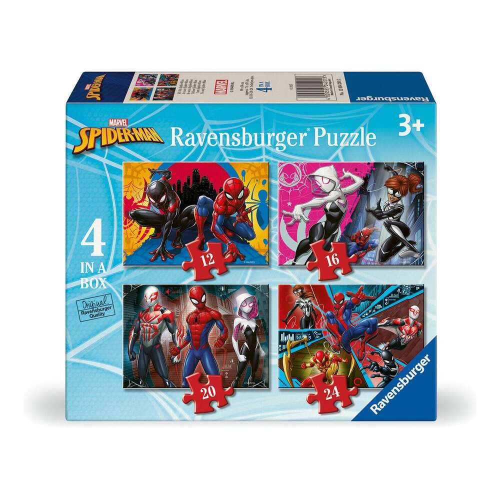 Spiderman 4 in a Box Jigsaw Puzzles