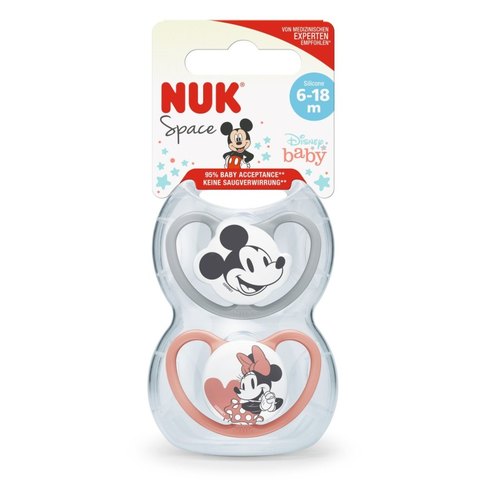 NUK Mickey Space Soothers S2