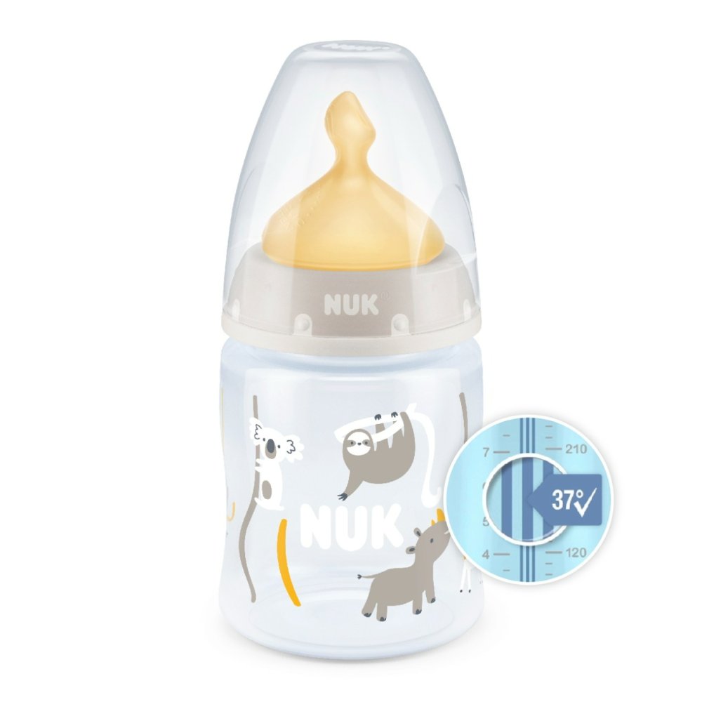 NUK First Choice+ Baby Bottle Latex Teat 150ML