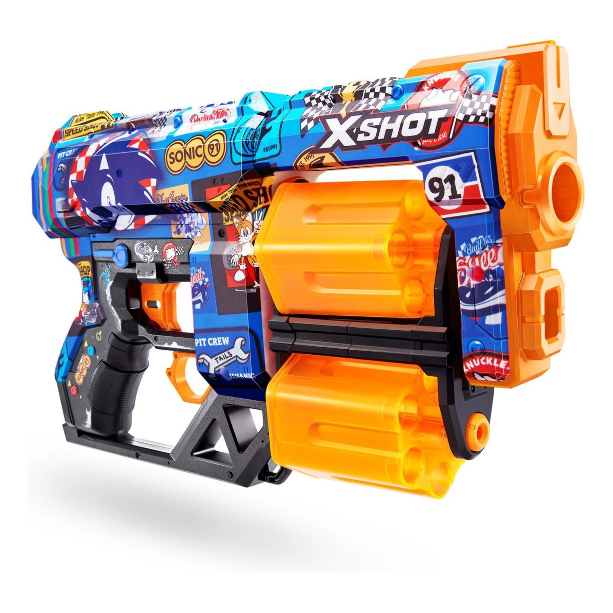 XSHOT Skins Dread Blaster - Mega Sonic Skin (12 Darts)