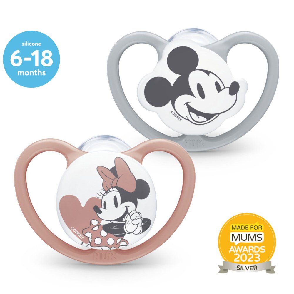 NUK Mickey Space Soothers S2