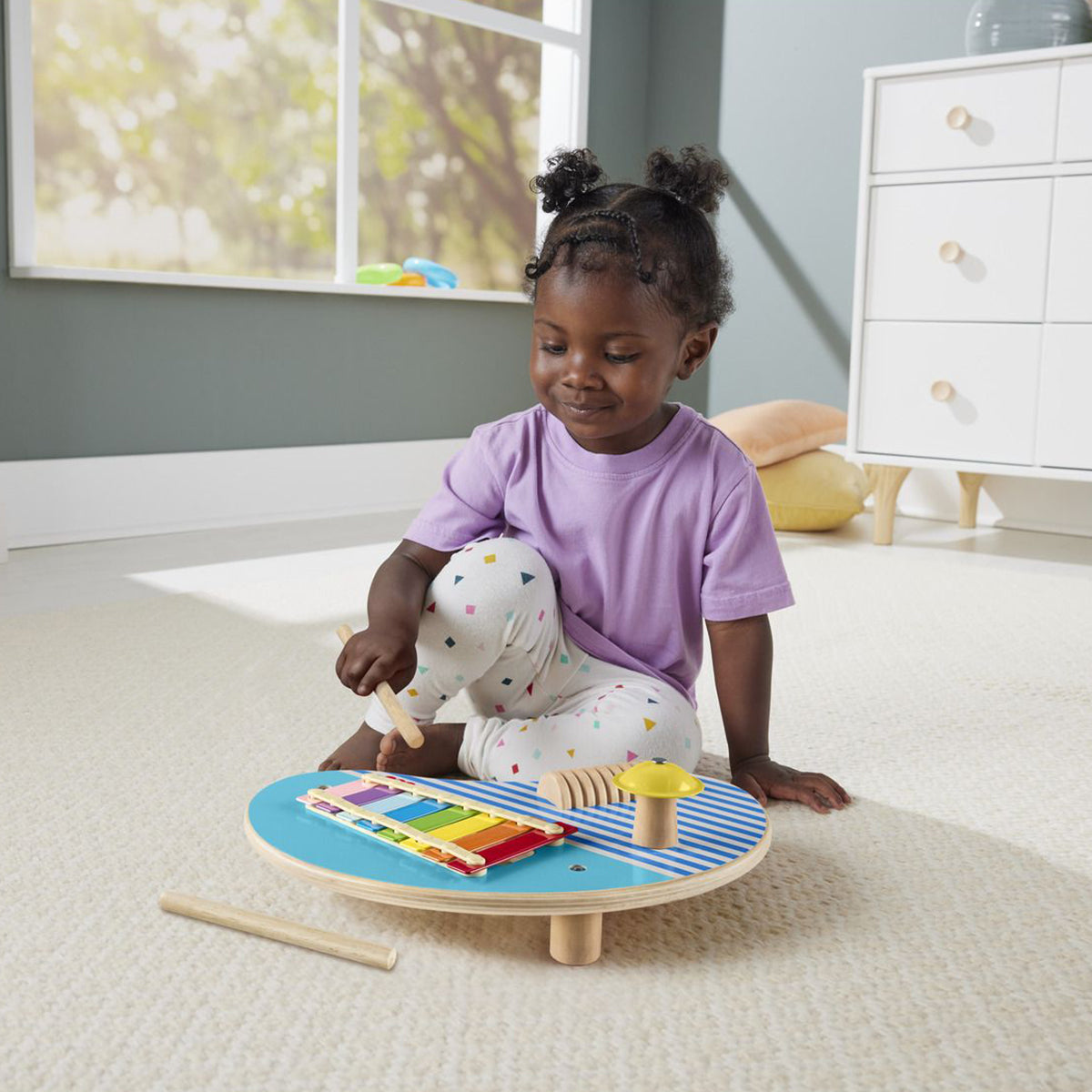 Fisher Price Wooden Music Table