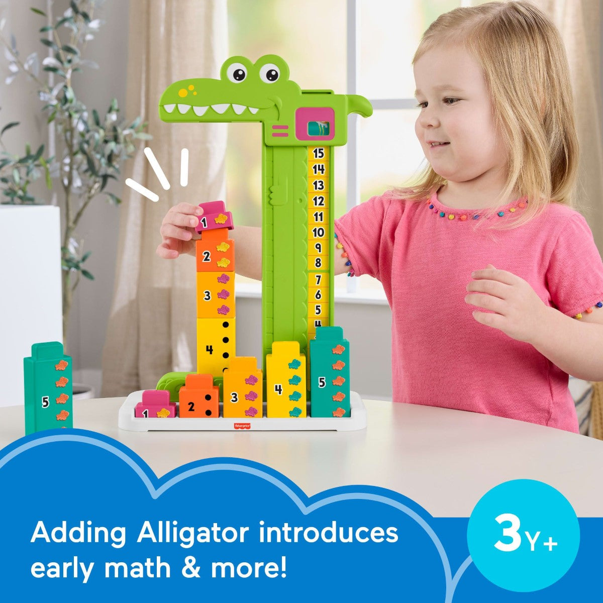 Fisher Price Adding Tower Alligator