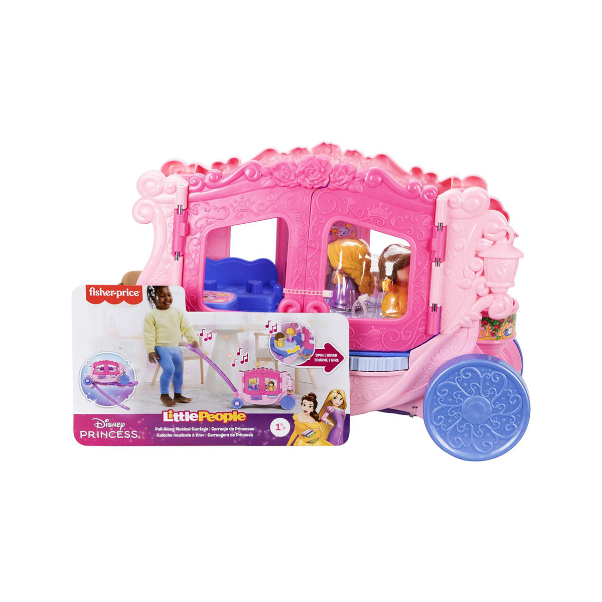Jeep De Barbie Fisher-price Lp Set De Juego Tu Primer, Morado