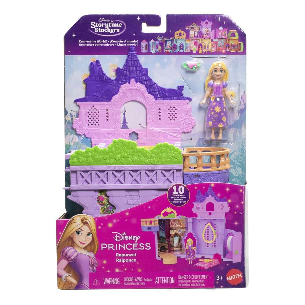 Disney Princess Rapunzel Stacking Castle