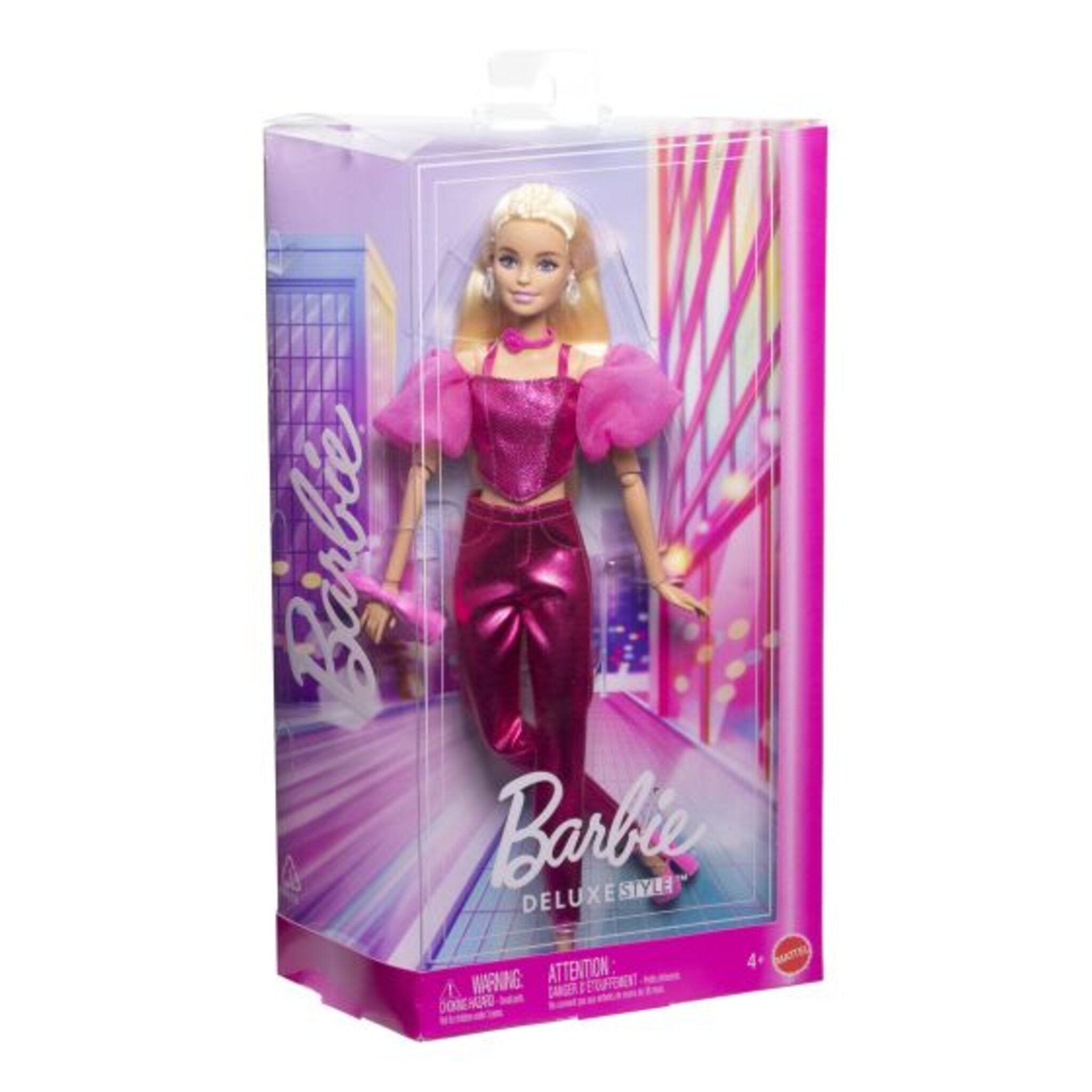 Barbie Deluxe Style Metalic - Pink Corset