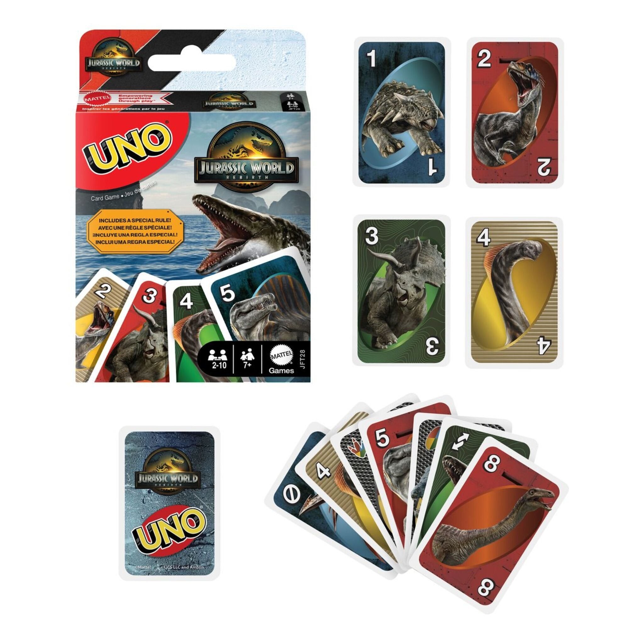 Jurassic World Uno Saga