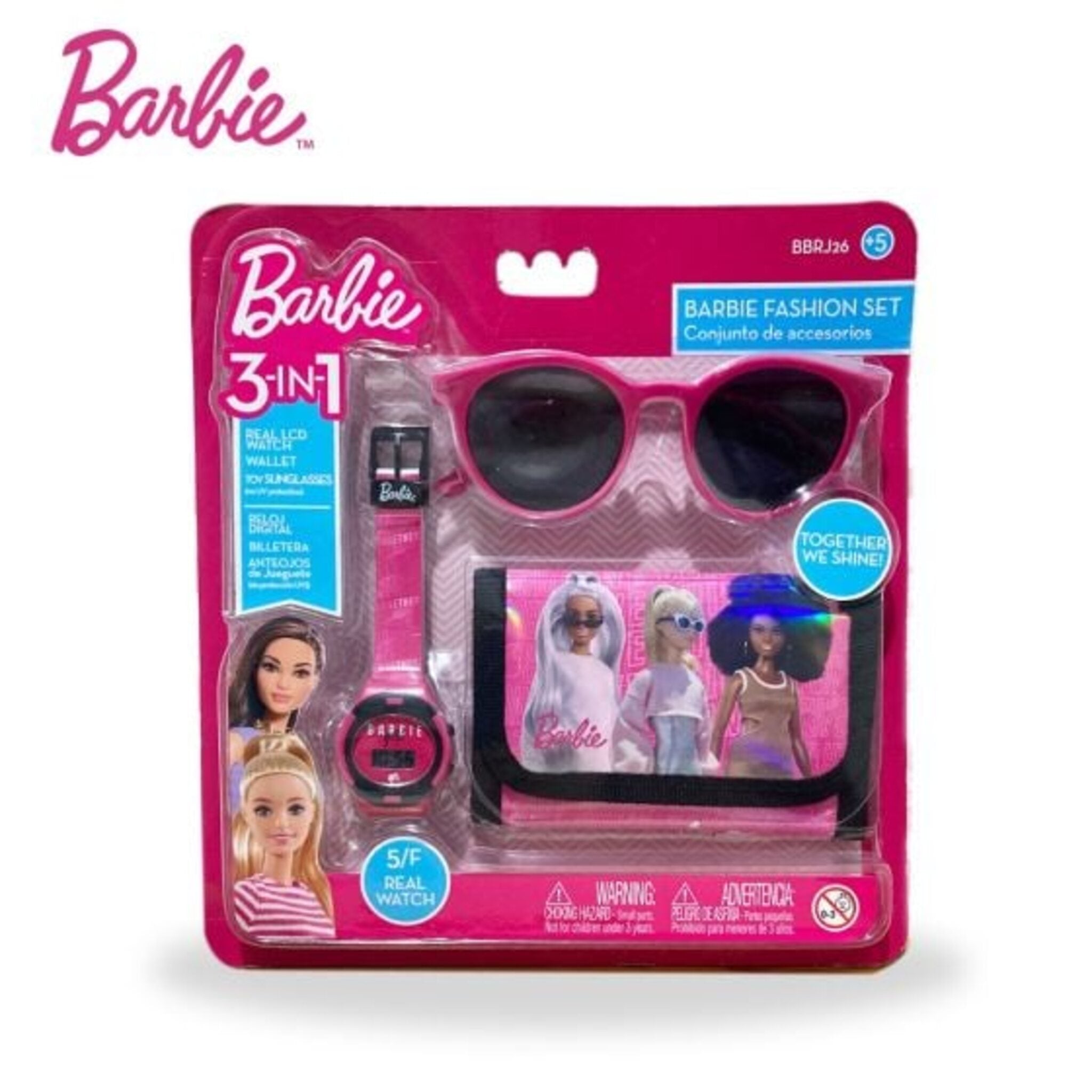 Barbie Watch, Wallet & Sunglasses Gift Set