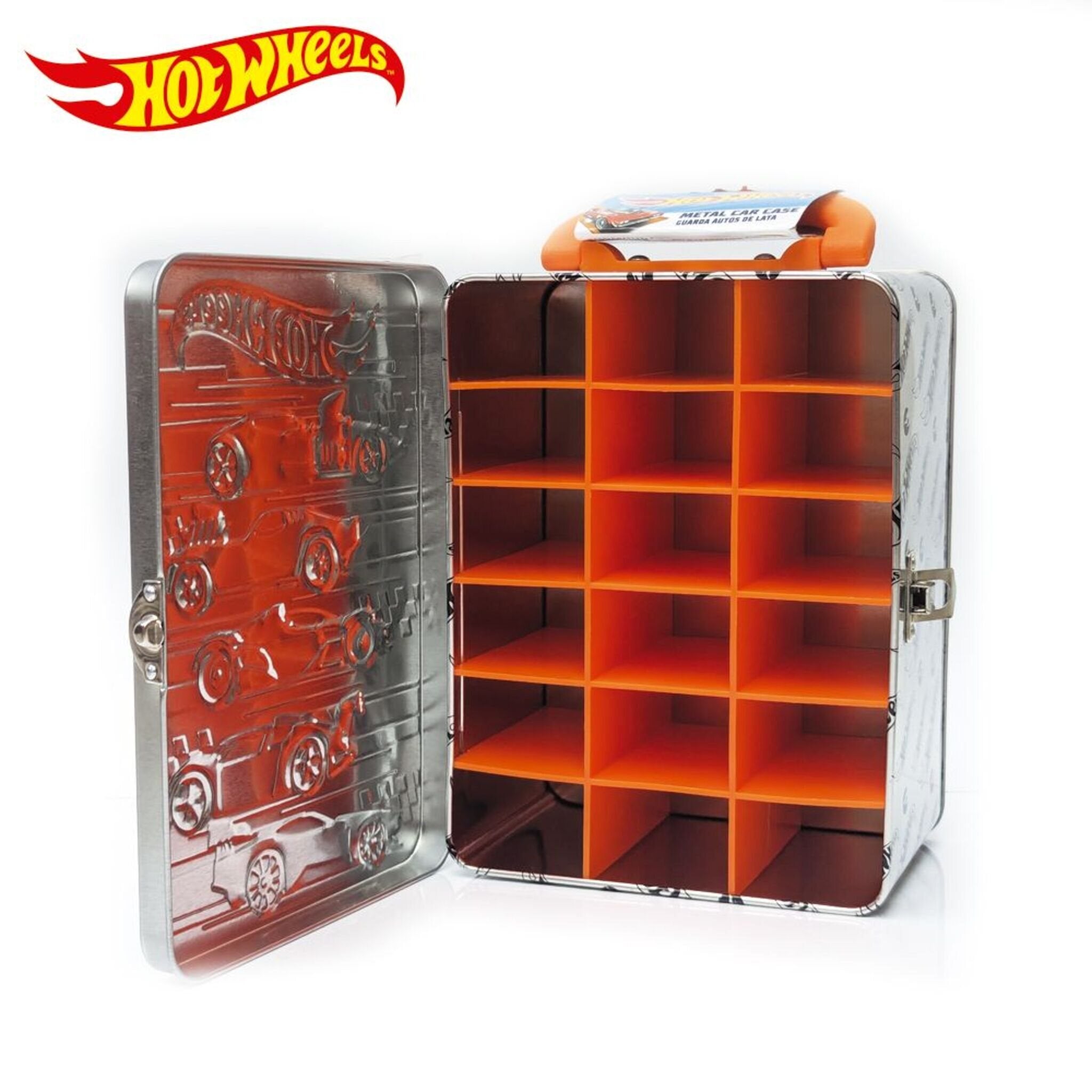 Vintage Hot Wheels Tin Car Storage Case BLK