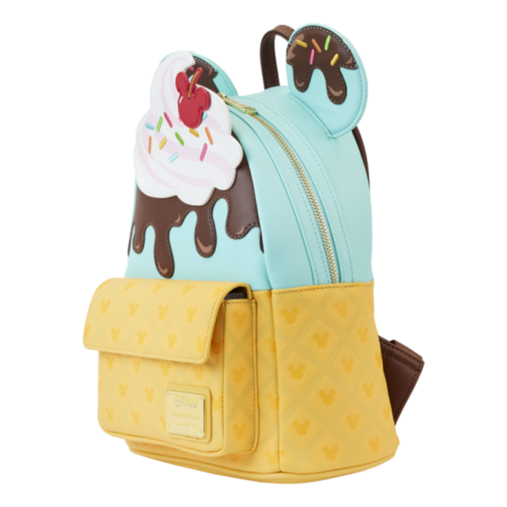 Loungefly - Mickey & Minnie Ice Cream Mini Backpack