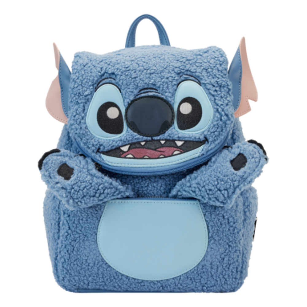 Loungefly - Disney Stitch Plush Mini Backpack