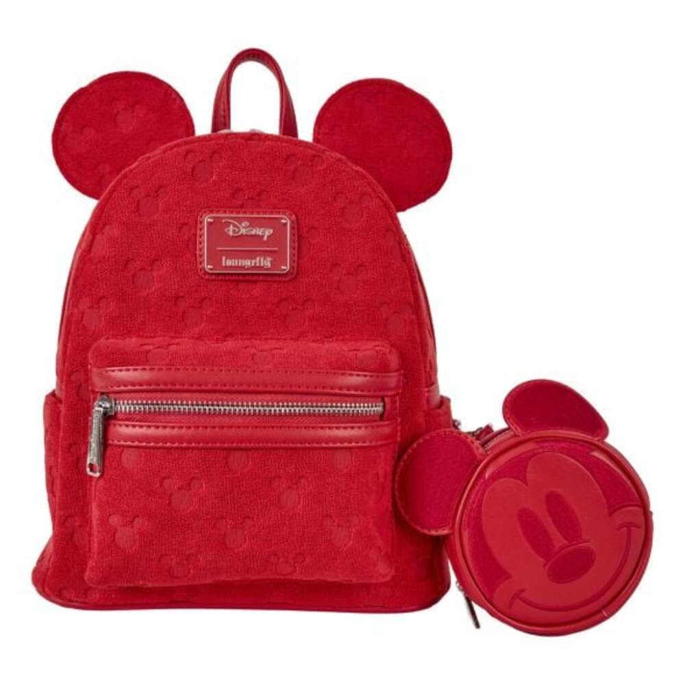 Loungefly - Mickey Ears Burnout Mini Backpack