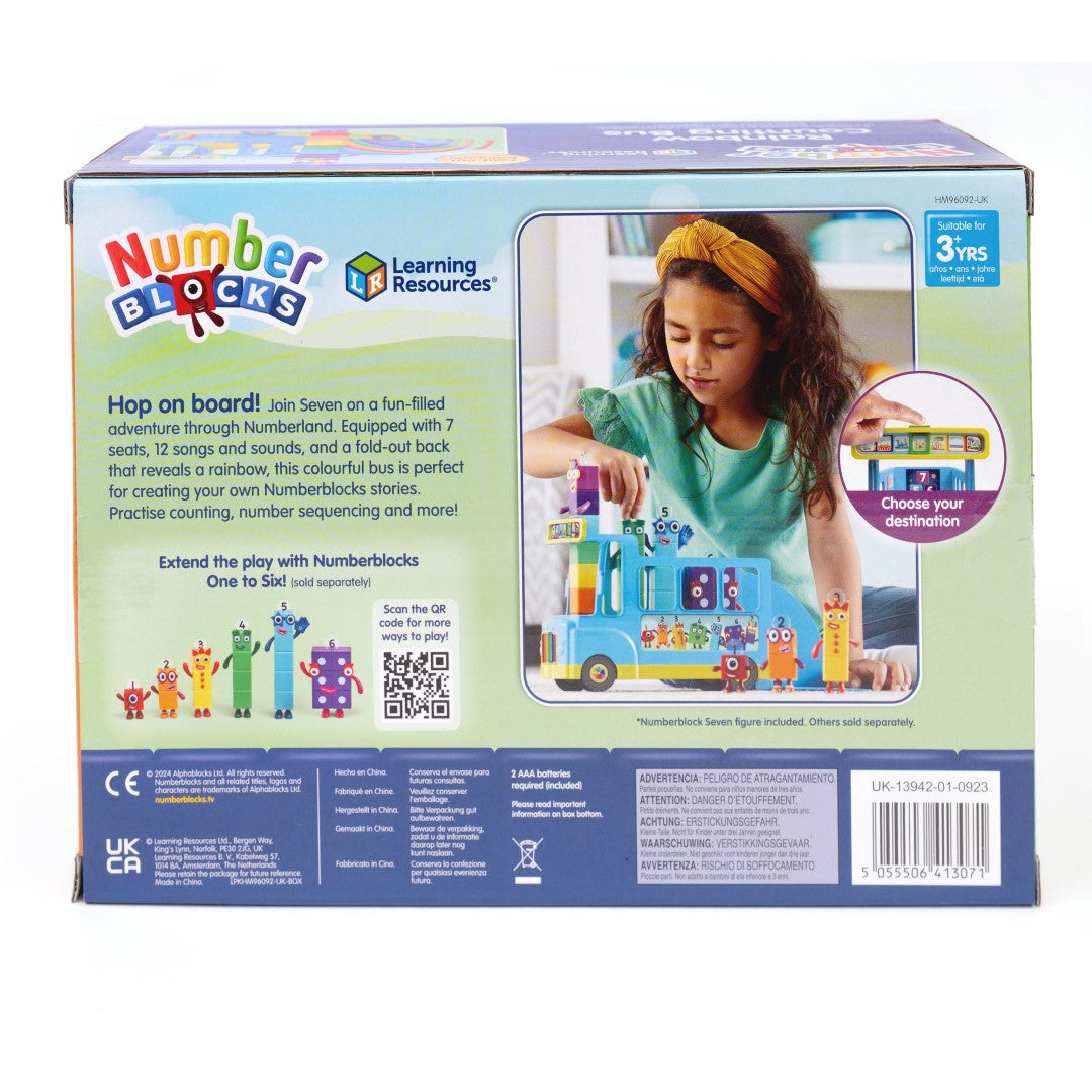 Numberblocks Rainbow Counting Bus