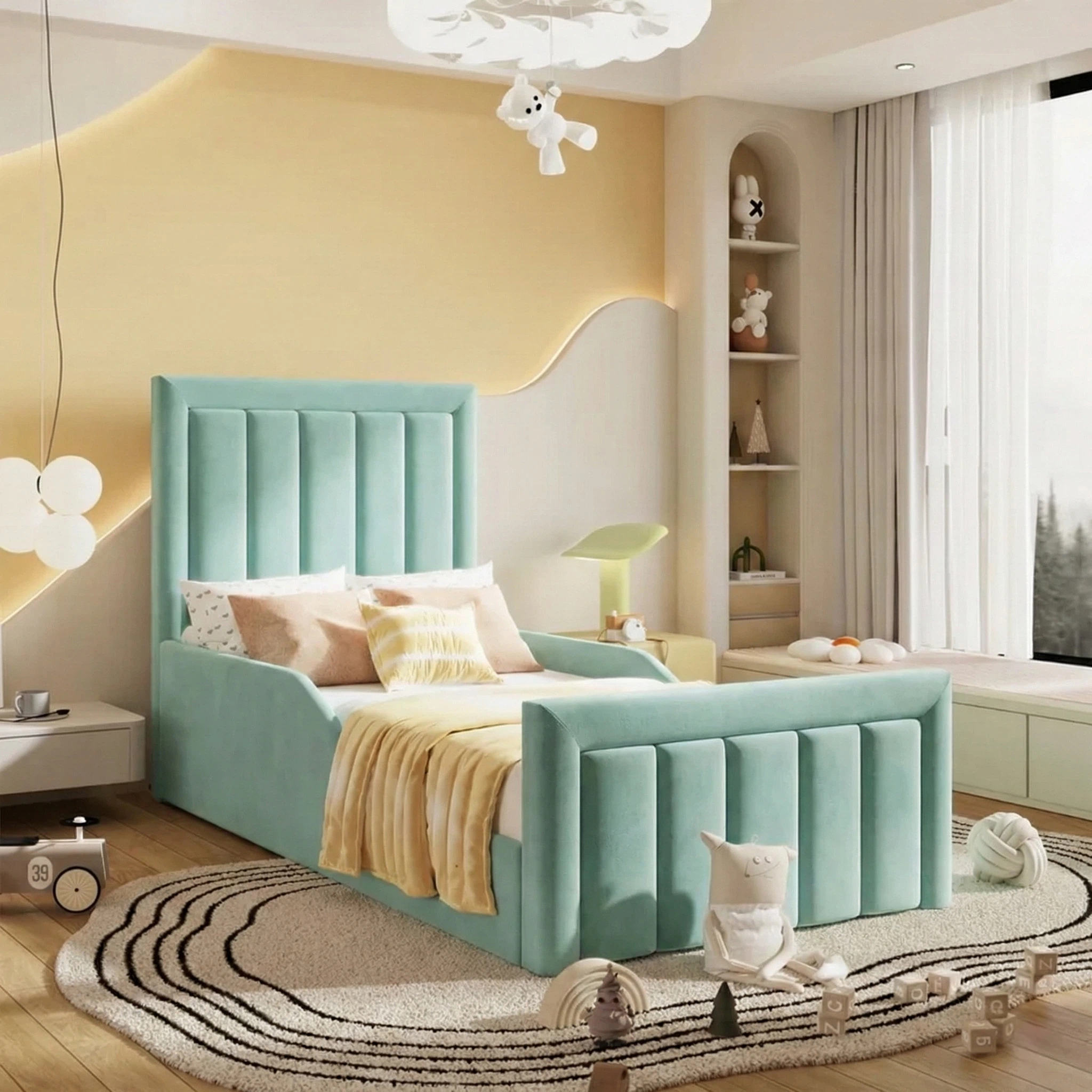 Plush Velvet Seafoam
