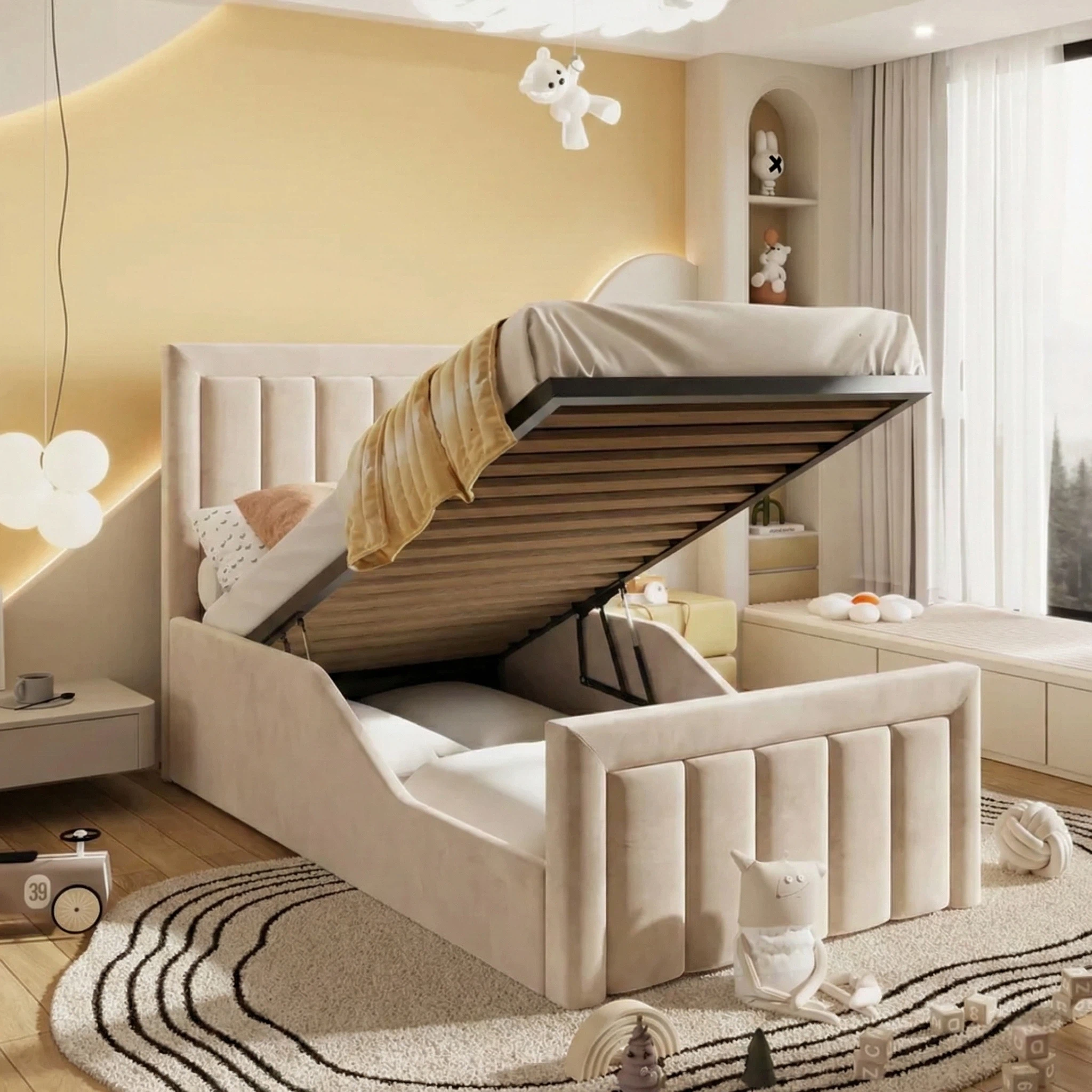 Plush Velvet Ivory