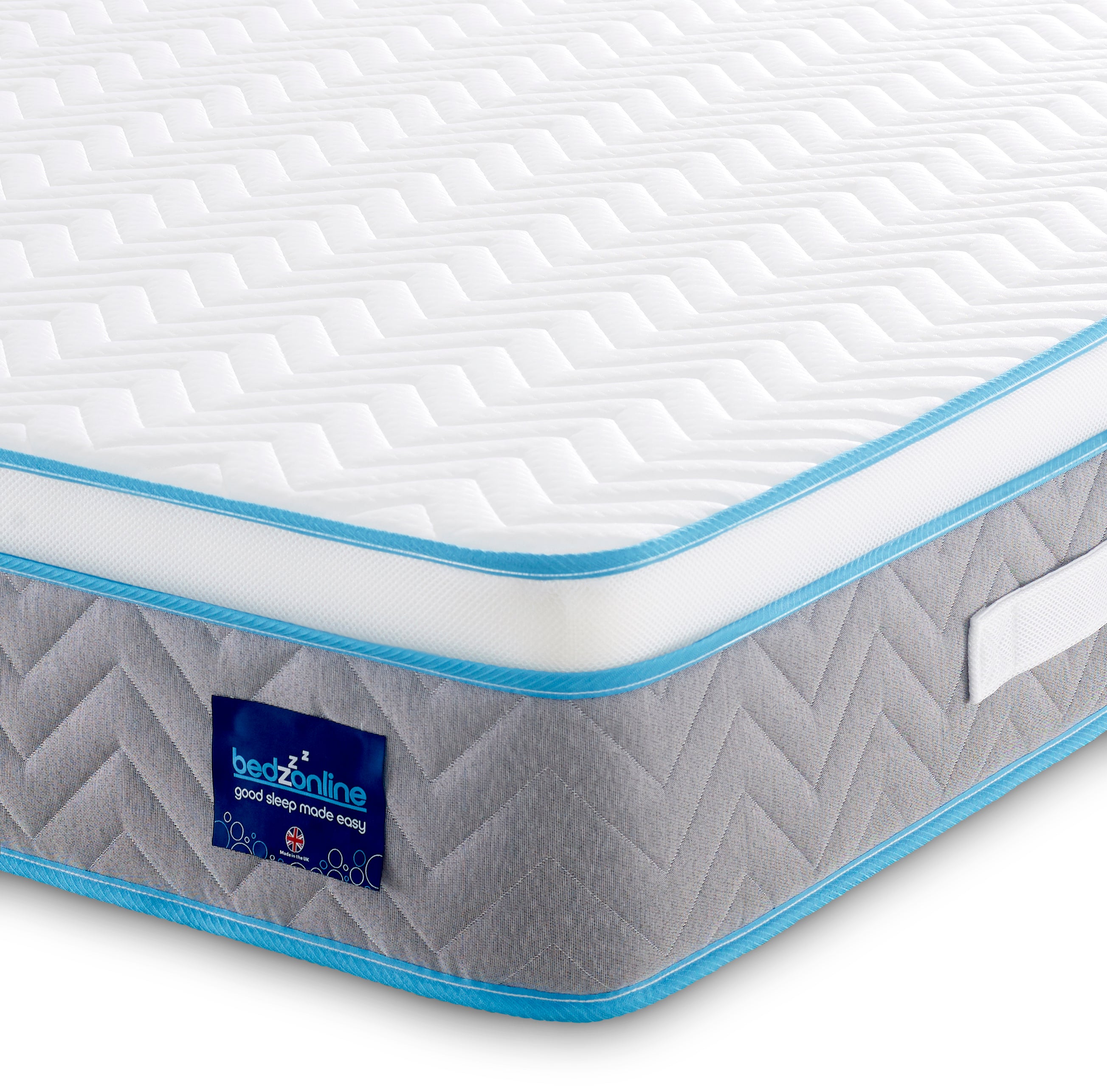BedzOnline Hybrid - Maxi Cool Prime Individually Pocket Mattress With Memory Foam