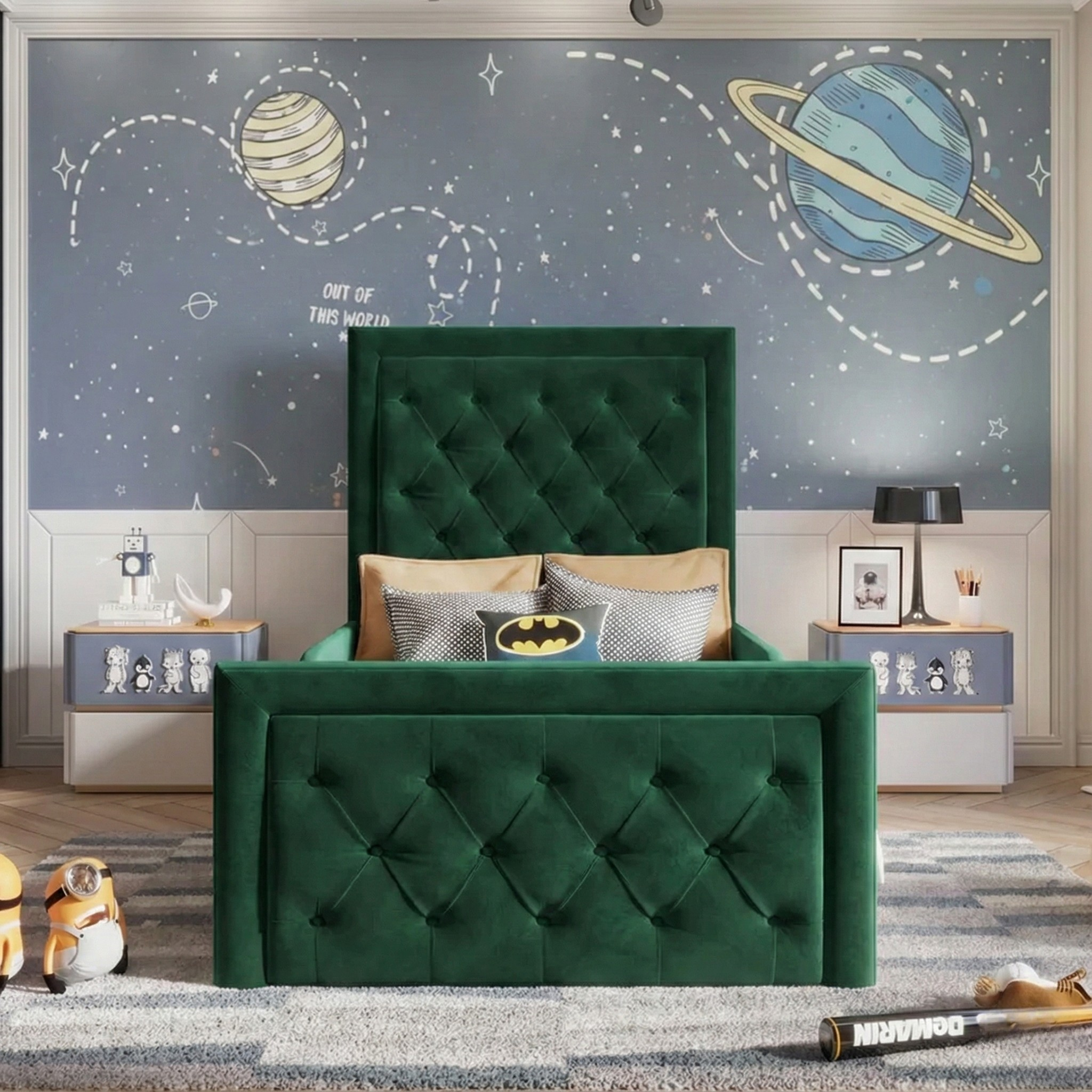 Plush Velvet Green
