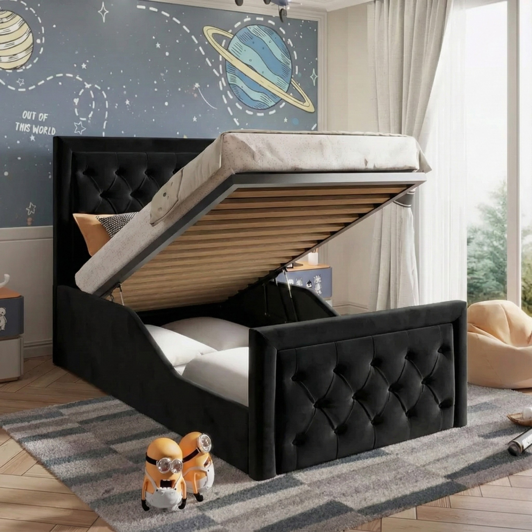 Plush Velvet Black