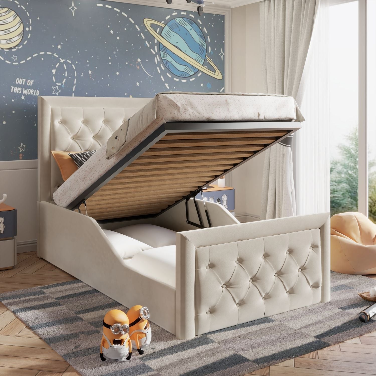Plush Velvet White