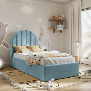 Plush Velvet Ice Blue