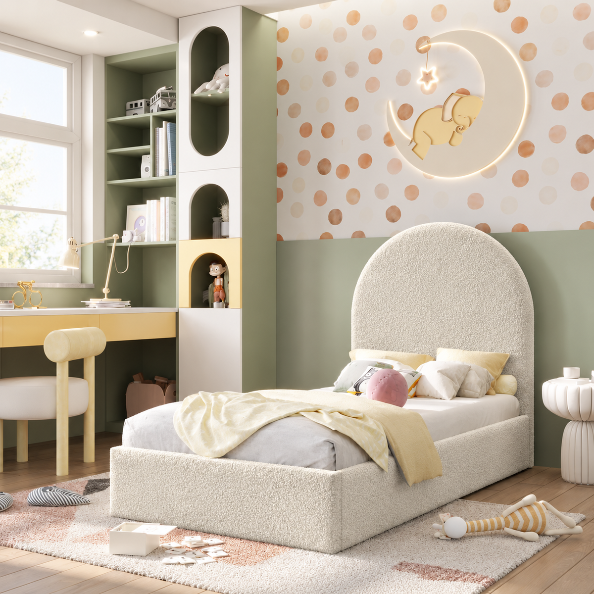 Boucle Warwick Andes Ecru