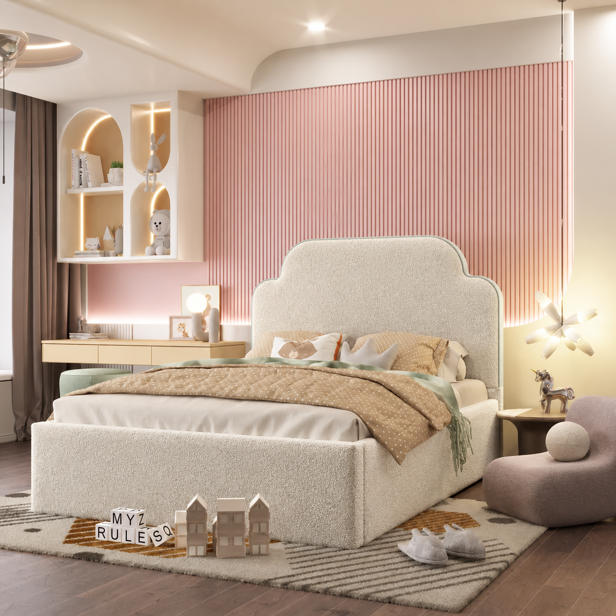 Boucle Warwick Andes Ecru