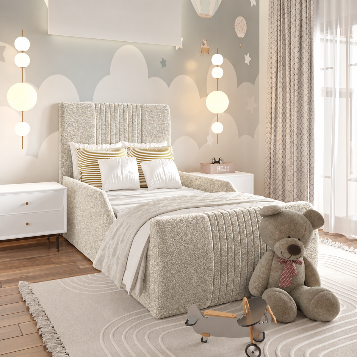 Boucle Warwick Andes Ecru