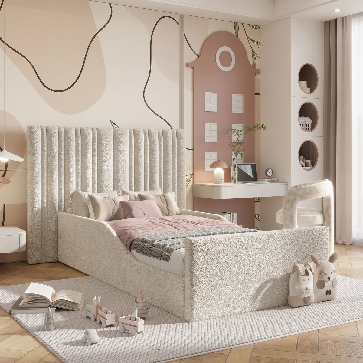 Boucle Warwick Andes Ecru