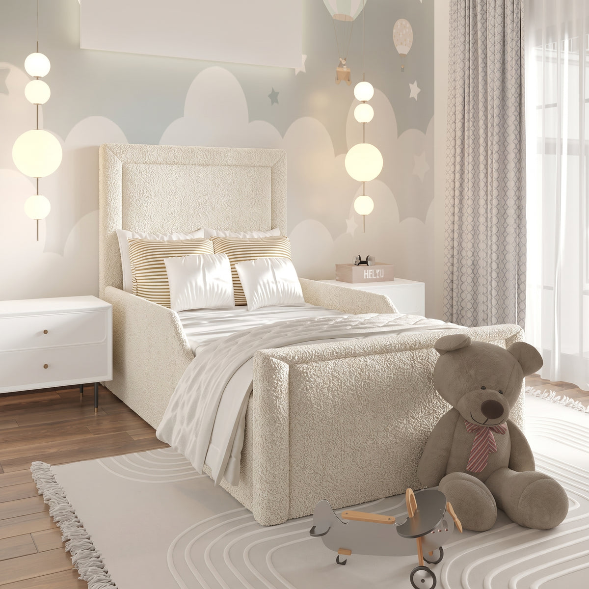 Boucle Warwick Andes Ecru