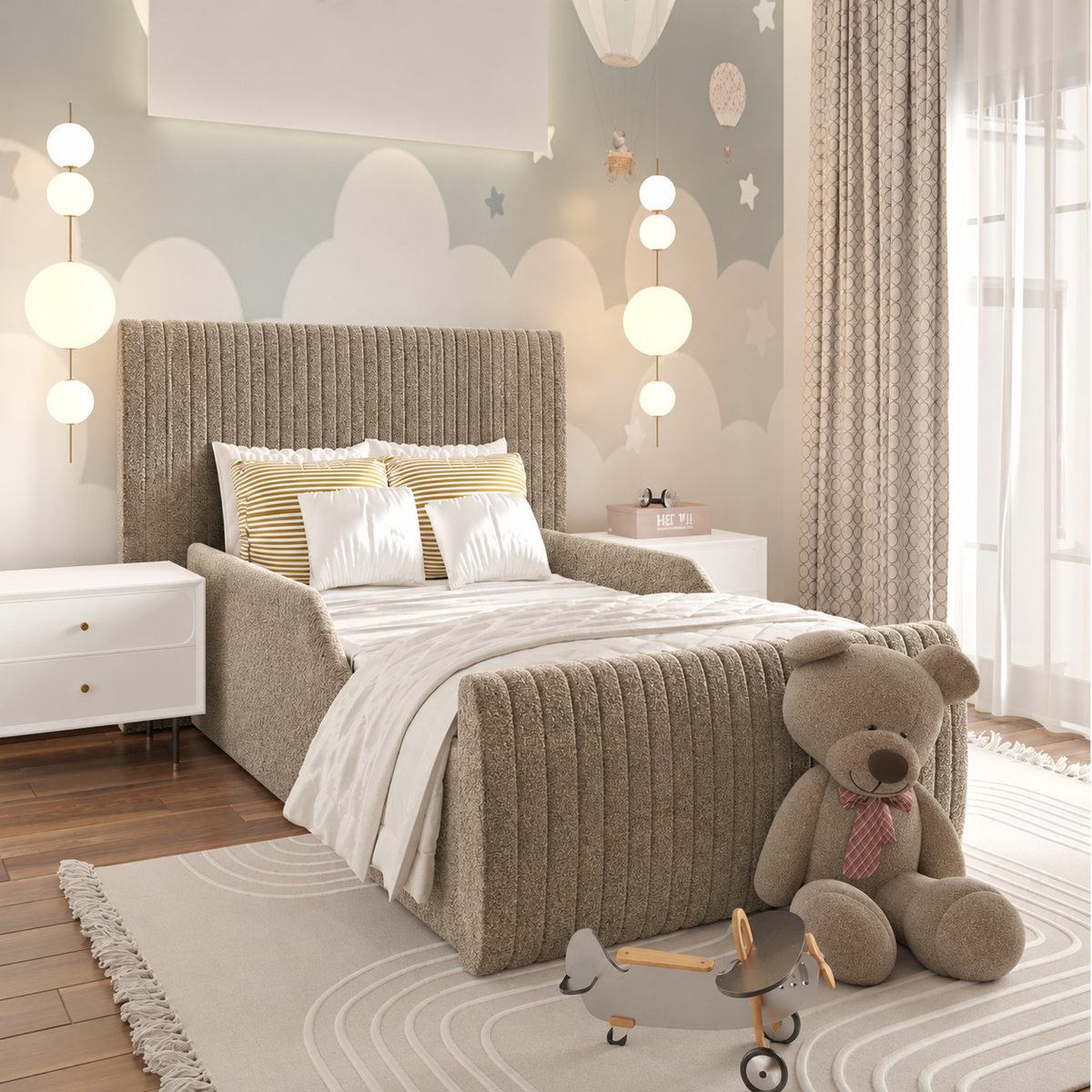 Boucle Warwick Andes Nougat
