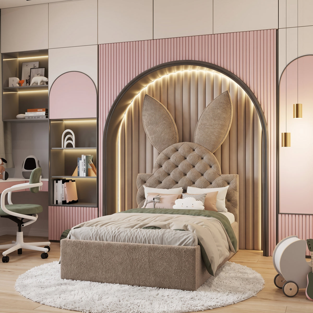 Boucle Warwick Andes Nougat