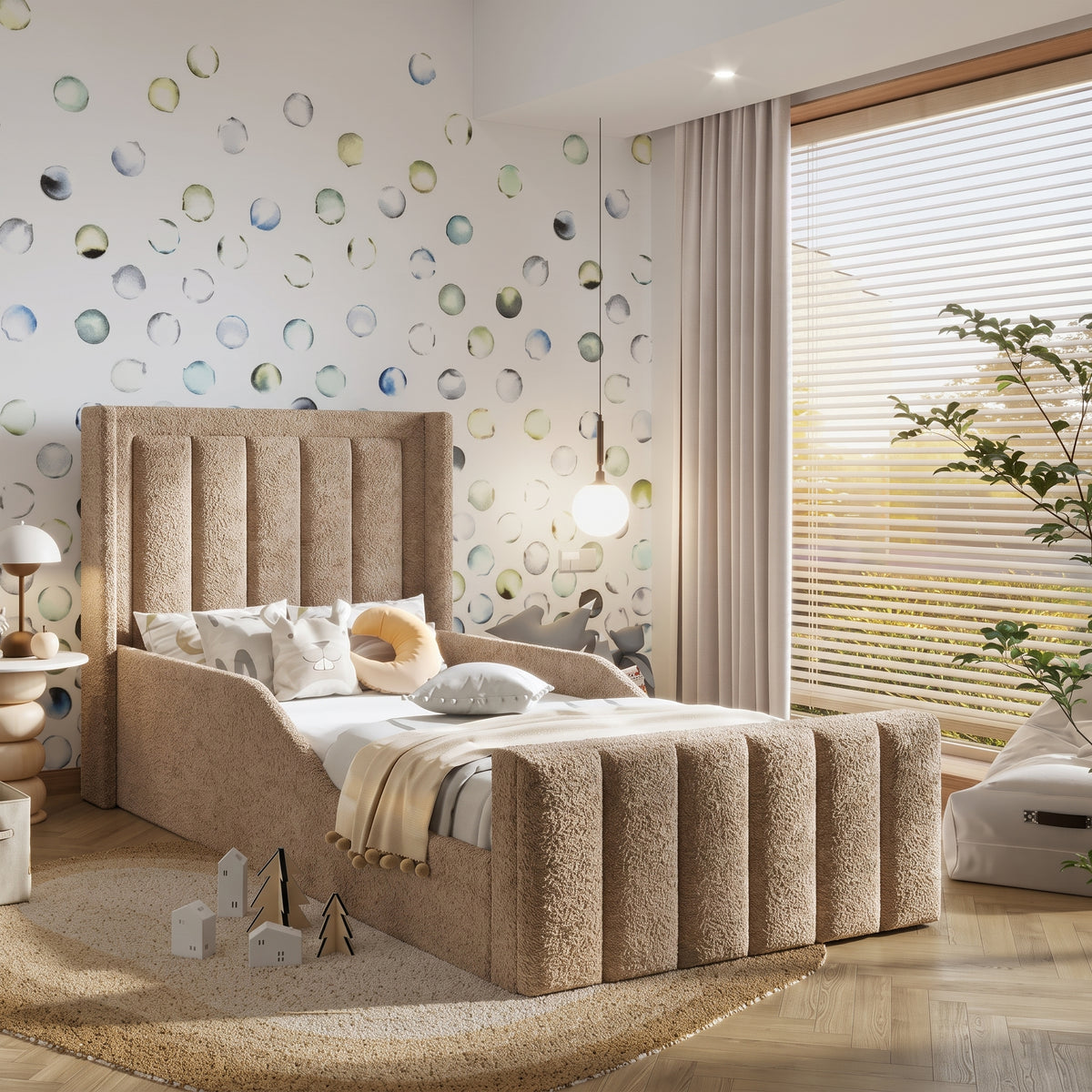 Boucle Warwick Andes Nougat