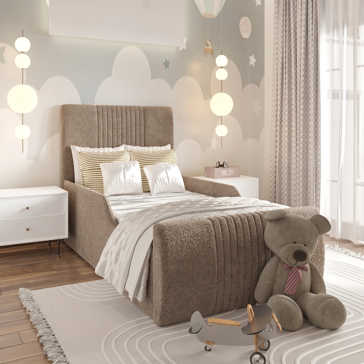 Boucle Warwick Andes Nougat