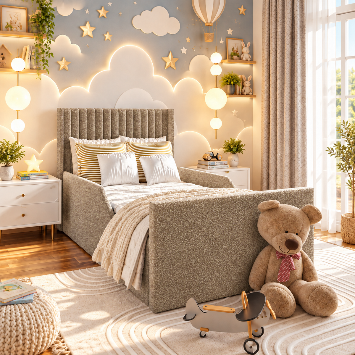 Boucle Warwick Andes Nougat