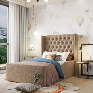 Boucle Warwick Andes Nougat