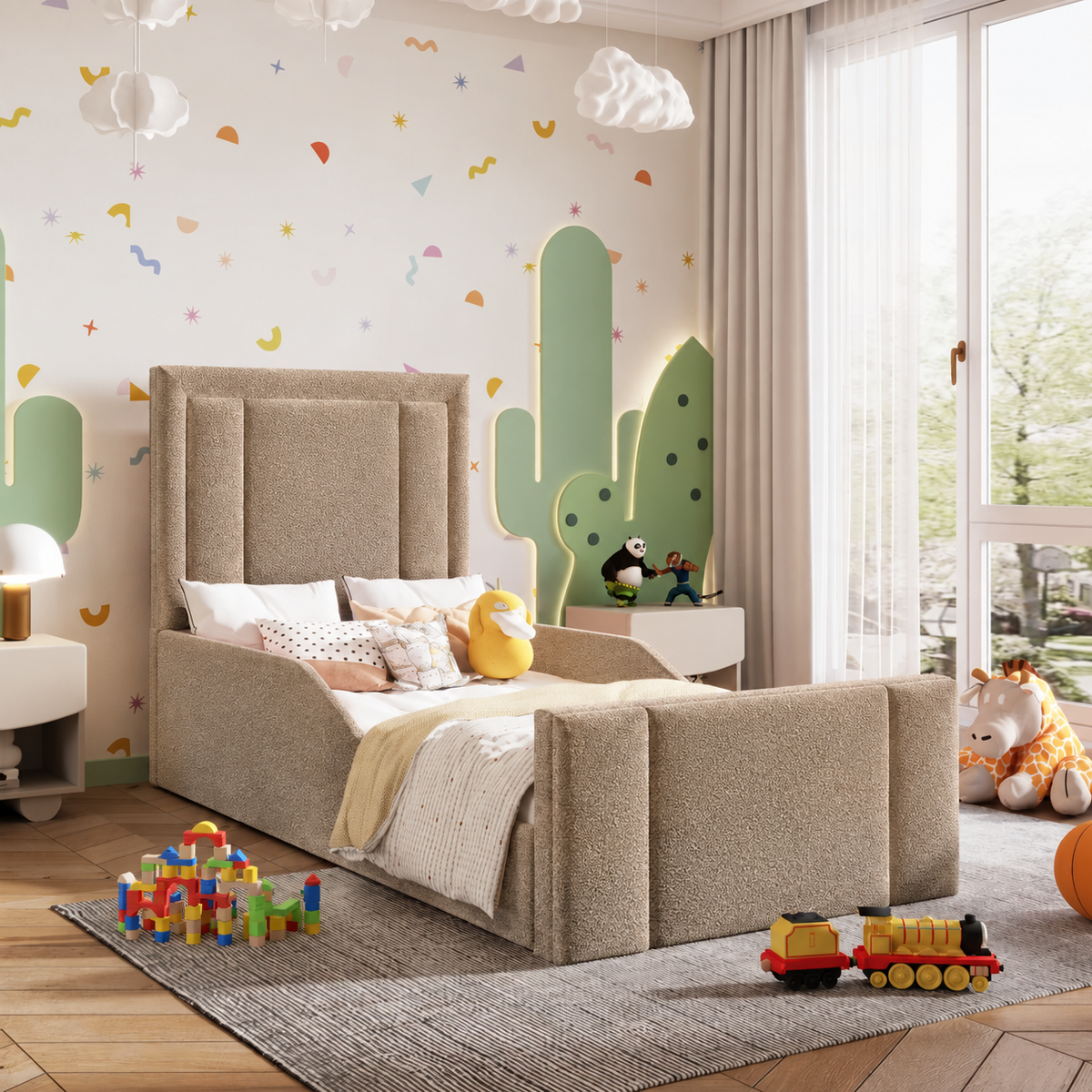 Boucle Warwick Andes Nougat